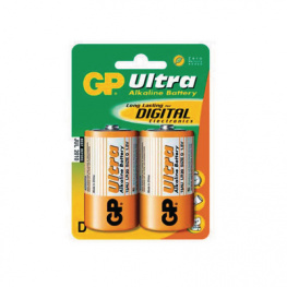13AU-U2/LR20 [2 шт], Первичная батарея 1.5 V LR20/D уп-ку=2шт., GP Batteries