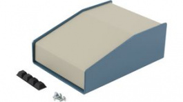 1456CE2WHBU, Корпус: для пультов; 1456; Х:102мм; Y:140мм; Z:51мм; алюминий, Hammond