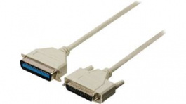 CCGP52200IV20, Printer Cable Centronics 36-Pin Male - D-SUB 25-Pin Male 2m Ivory, Nedis (HQ)