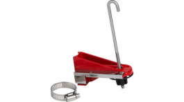 121541, Perma-mount Ball Valve Lockout;Red;Steel, Brady