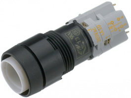 1.15.108.551/0000, Illuminated push button, 4 A&nbsp;&nbsp;AC / 0.2 A DC, 250 VAC / 220 V, RAFI