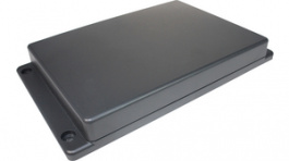 TWF13-3-13D, Plastic Flanged Case 125x125.6x25mm Dark Grey ABS IP40, Takachi