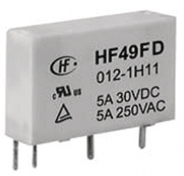 HF49FD/024-1H22G (610), PCB power relay 24 VDC, HONGFA