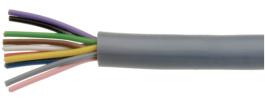 LIYCY 3 X 0.14 MM2, Control cable shielded 3 x0.14 mm2 shielded, Kabeltronik