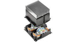 FP BOX SNT10A 2XPT6, FP Box SNT10A 2xPT6 black Polycarbonate IP 65 - 8000025427, Weidmuller