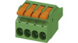 1716923 Pluggable Lever Terminal, 7.62 mm Pitch, 4 Poles