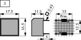 IT 247, Pulse Transformer 7 mH 2:1:1, Schaffner