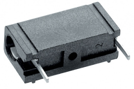 PB 4 BLACK, Laboratory socket diam. 4 mm black, SKS Kontakttechnik