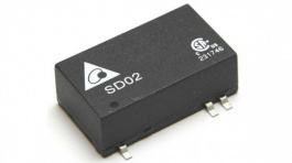 SD02S0503A, DC/DC converter 4.5. . .9 VDC 3.3 VDC 2 W, DELTA Electronics