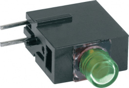 1808.8035, PCB LED 3 mm round green, Mentor