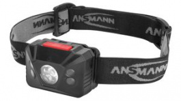 1600-0199, Headlight HD150BS Black / Grey 150lm IP54, Ansmann