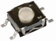 KSC222JLFS Keypad Switch 1 Switch SPST Momentary Tactile 0.05A 32VDC 2.5N Solder Terminal SMD Straight