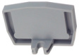 D-MZB 1,5-F Sealing cover with flange grey