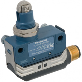 AZH2332CEJ, Limit Switch AZH 5 A Plunger Limit switch, panel mount roller plunger, die cast, Panasonic