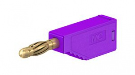 22.2631-26, Laboratory Socket, diam. 4mm, Violet, 10A, 60V, Gold-Plated, Staubli (former Multi-Contact )