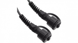 67PPC-010-K, Ethernet Cable CAT6 SF/UTP 1 m Black, Bel Stewart