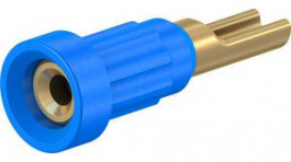 23.1010-23, Press-in Socket 1mm Blue 20A 60V Gold-Plated, Staubli (former Multi-Contact )