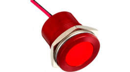 Q22F5ARXXSR28AE, LED Indicator red 28 VAC/DC, APEM