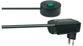 1159462091, Adapter with switch black 10 A / 2300 W Typ 12, Brennenstuhl