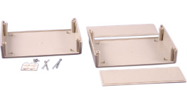 RM2055L, Plastic enclosure grey 190 x 140 x 70 mm ABS IP 43, Hammond