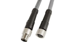 GR03HR100 SL357, Соединительный кабель; M8; PIN: 3; 3м; вилка; 63ВAC; 2,7А; -25?80°C, Alpha Wire