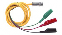 5342, Измерительный провод; 3х зажим "крокодил"-вилка BNC "папа", Pomona