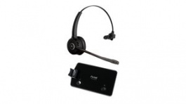 AXH-PRX1M, NC Headset Pime X1 with Docking Station, On-Ear, Wireless, Black, Axtel