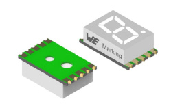 157112B12700, LED Displays & Accessories WL-S7DS Com Cathode 32mcd 3V Blue 0.3in, WURTH Elektronik